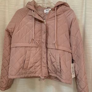 Mauve puffer jacket NWT